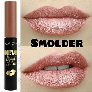 L.A. Girl Metal Liquid Lipstick - Smolder